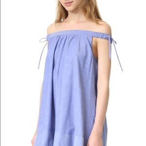 Cynthia Rowley Offshoulder Cotton Dress